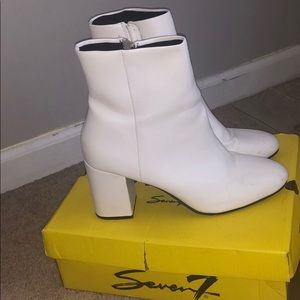 White booties
